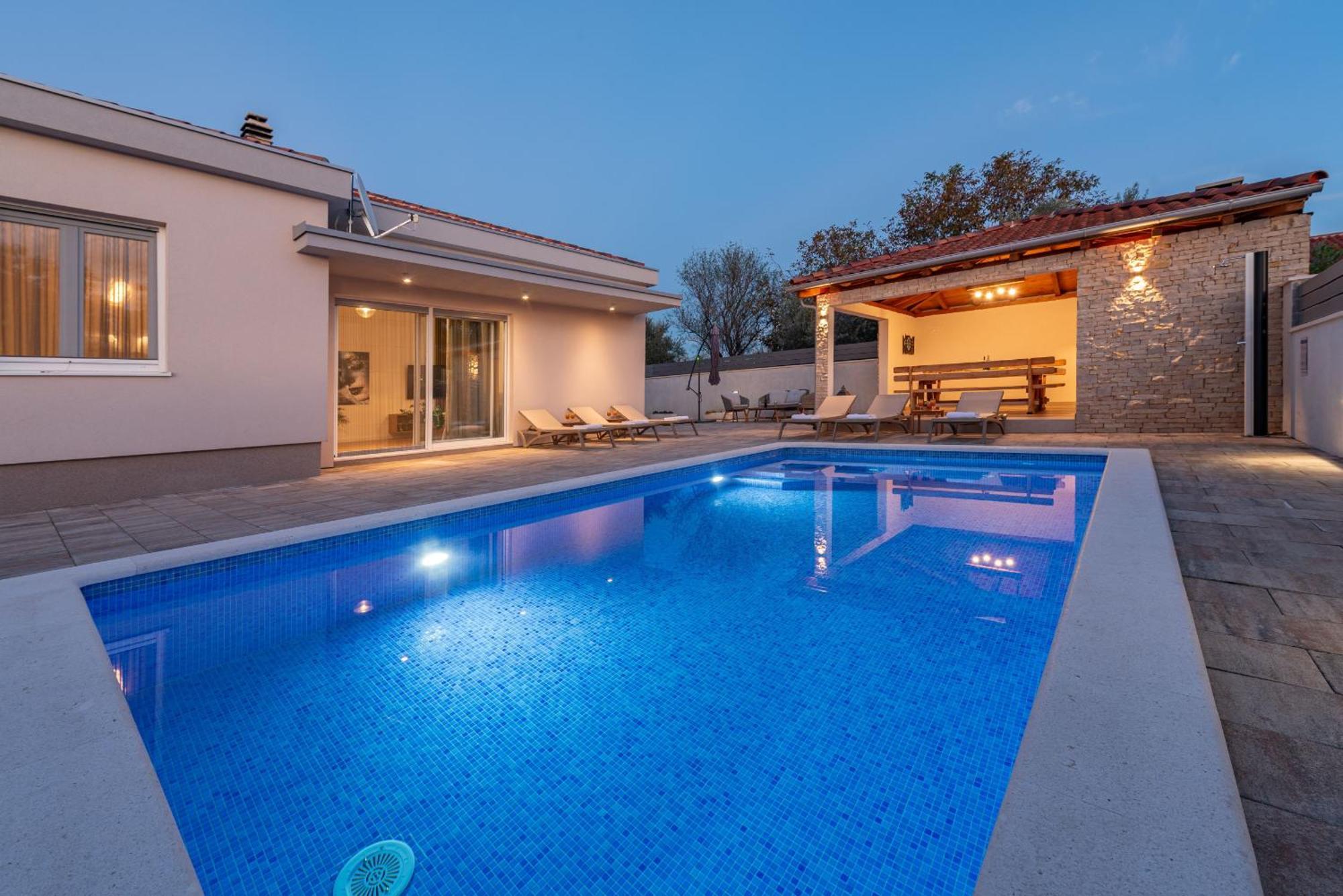 Villa Dora Zadarvillas Murvica  Exteriér fotografie