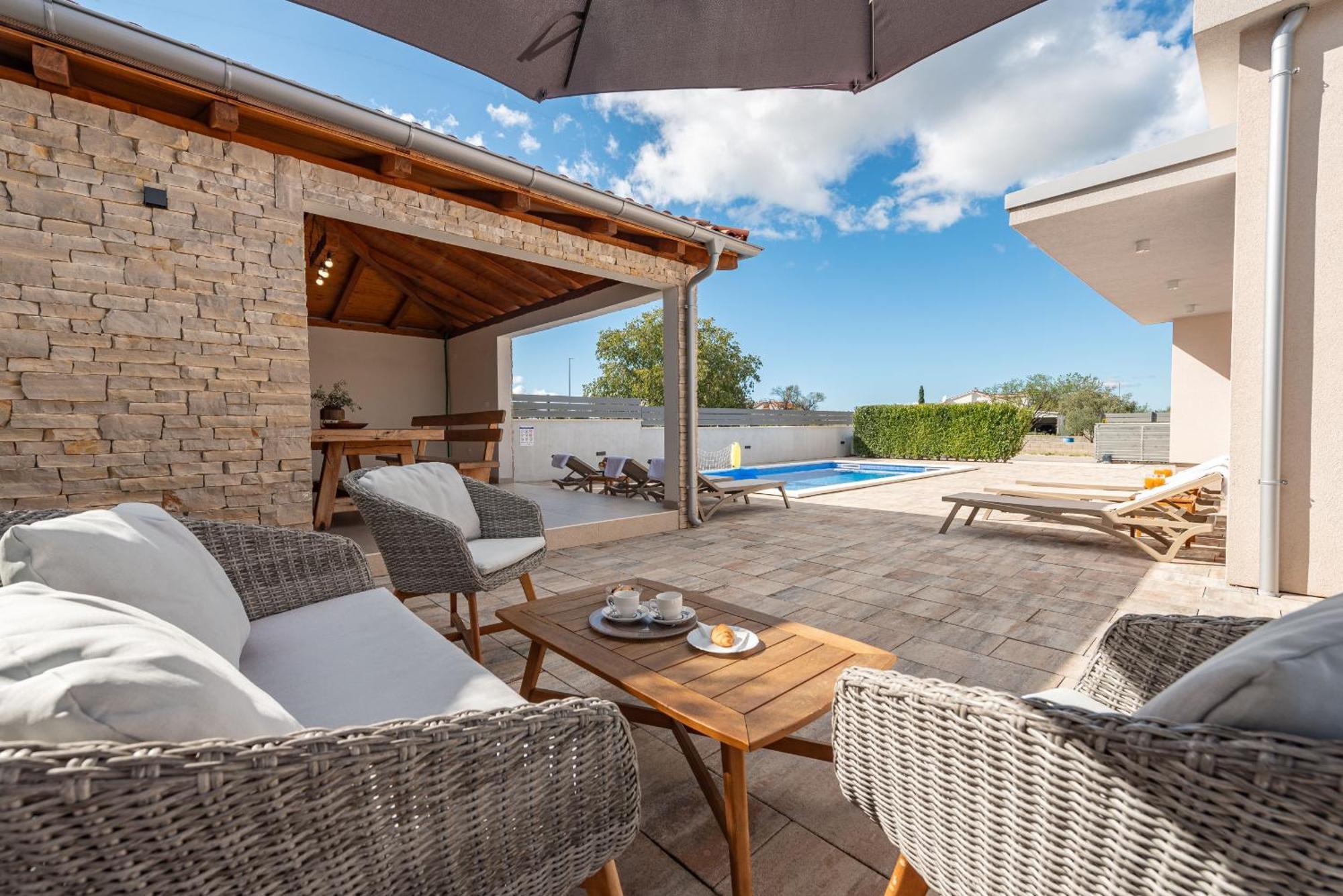 Villa Dora Zadarvillas Murvica  Exteriér fotografie